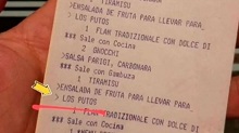 Córdoba: el ticket en un restaurante incluía un mensaje agraviante